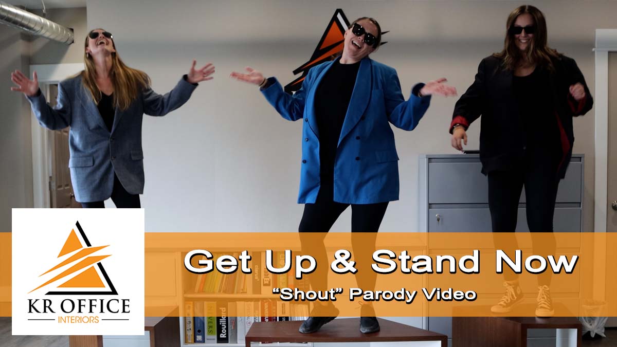 Get Up & Stand Now | "Shout" Parody | Height Adjustable Desks