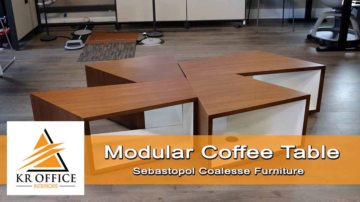 Modular Coffee Table | Sebastopol Coalesse Furniture | KR Office Interiors