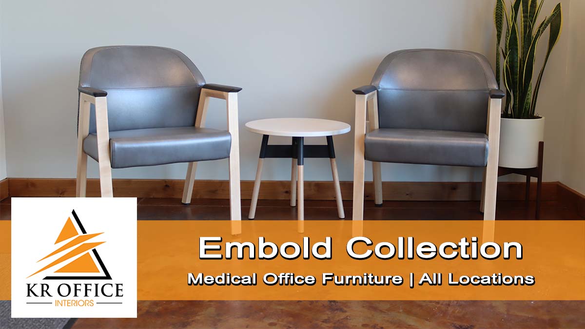 Sanitary Healthcare Furniture Seating | Embold Reception Area Furniture