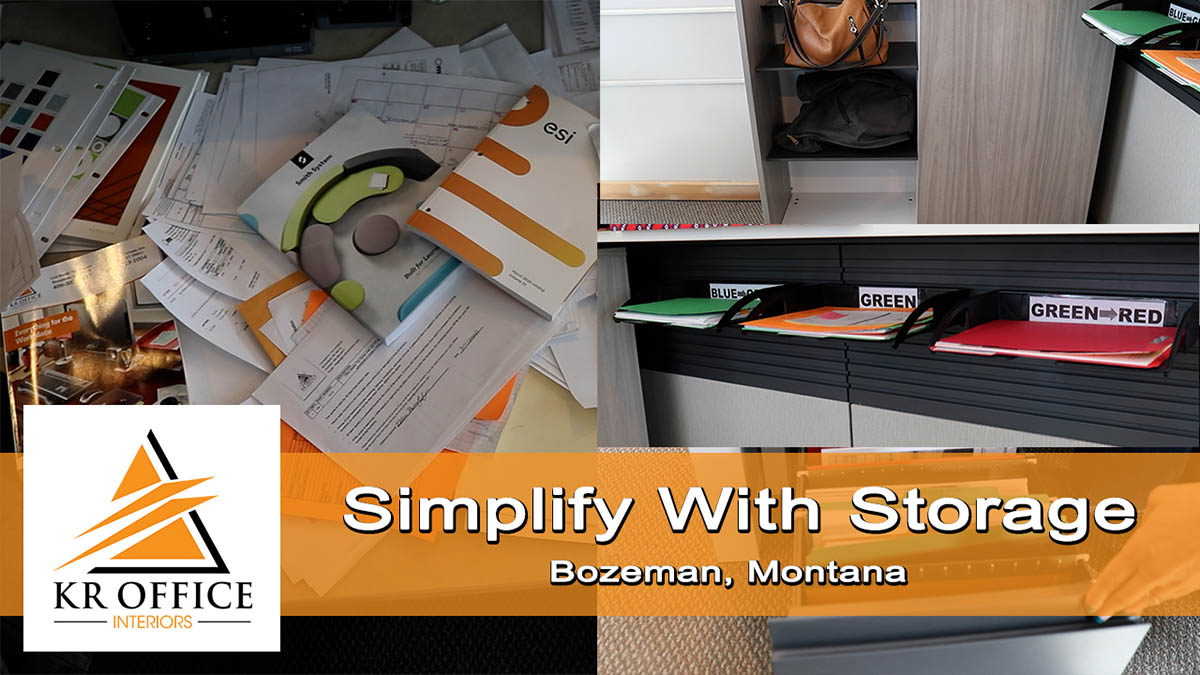 Simplify With Storage | Organizing Your Office Space